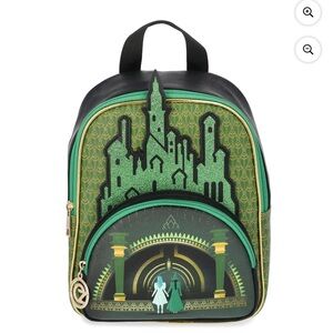 Wicked Emerald City 10.5" Mini Backpack, Green